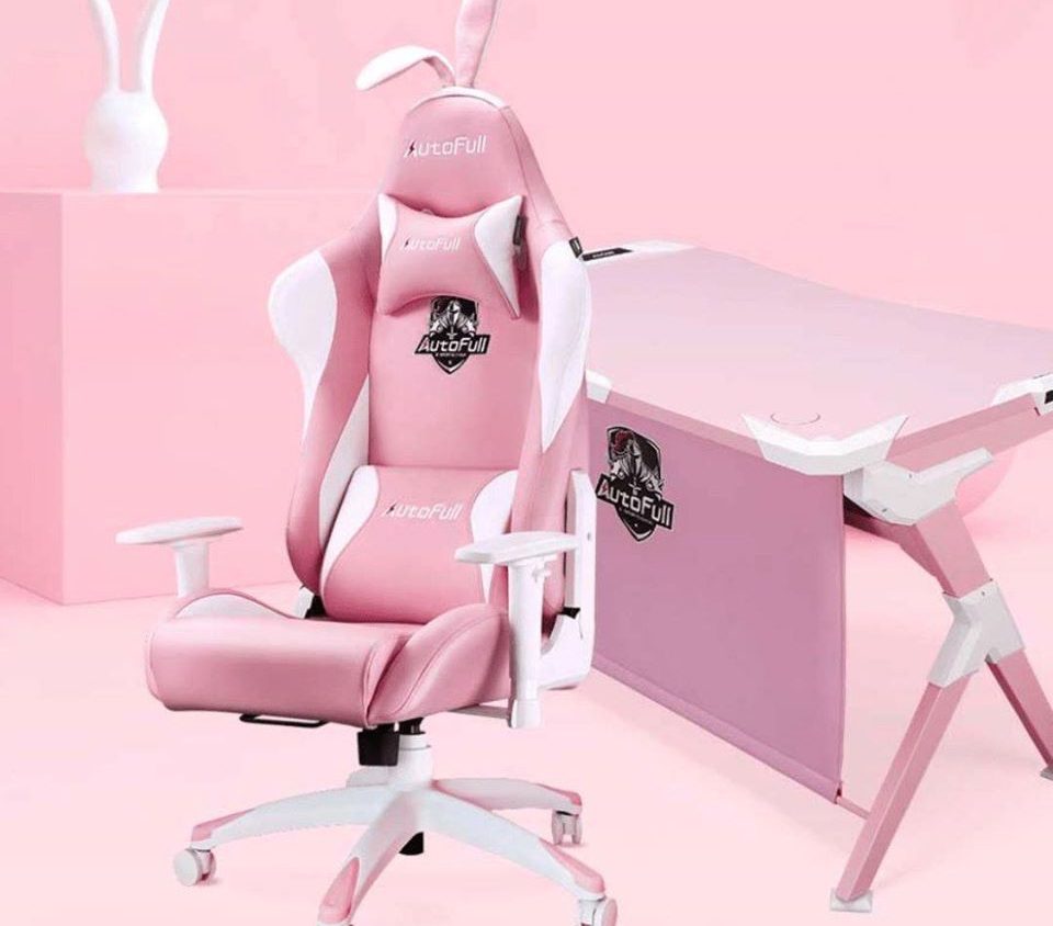 Pink Bunny Gaming Chair