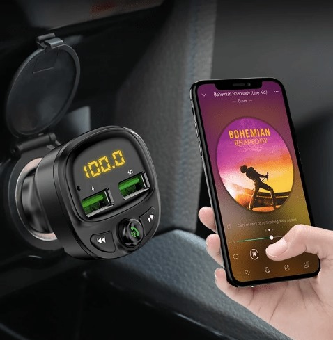 car radio with hands free phone